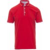 PAYPER CAMBRIDGE 000076-0027 / Pánska polokošeľa s krátkym rukávom - červená/biela 4XL