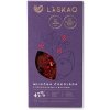 LASKAO 45 % Mliečna čokoláda s malinami a čučoriedkami 75 g bez cukru sladená xylitolom