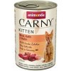 Animonda Carny Kitten teľacie, kura a morka 400 g