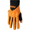 RUKAVICE THOR REBOUND D3O ORG/BLK CROSS ENDURO L