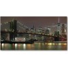 Foto obraz akrylové sklo New York noc 100x50 cm