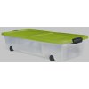 EU úložný box s kolieskami 77 x 37 x 17 cm 42L mix farieb