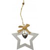 HOME Vianočná dekorácia-hviezda Q 15 cm