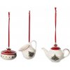 Villeroy & Boch Toy´s Delight Decoration vianočná závesná dekorácia servis III 3 ks 14-8659-6665