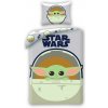 Halantex Obliečky - Baby Yoda 140x200, 70x90, STM-1526BL