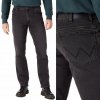 Wrangler STRAIGHT Authentic Grey KLASICKÉ ROVNÉ ŠEDÉ DŽÍNSY W31 L30