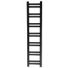 Regnis Retro, vykurovacie teleso 300x1100mm, 444W, čierna matná, RETRO110/30/D260/BLACK