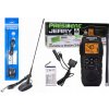 CB RÁDIO PRESIDENT JERRY PRENOSNÉ RUČNÉ 12V + MAGNETICKÁ ANTÉNA KMEŇA 48
