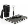 Swiss Peak RCS cert. Luxusná business sada s termohrnčekom, čierna
