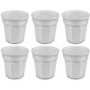 Bialetti set espresso hrnčekovbiela Y0TZ502 6 x 90 ml