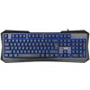 Herná klávesnica C-TECH Nereus (GKB-13), casual gaming, CZ/SK, 3 farebné podsvietenie, USB GKB-13
