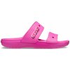 Dámske šľapky Crocs CLASSIC SANDAL neónovo ružová 38-39