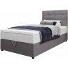 Čalúnená posteľ boxspring KING LUX - cosmic 160 / 80x200 / áno