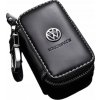KOŽENÉ PUZDRO na kľúč VOLKSWAGEN logo KĽÚČIK do auta ELEGANTNÁ kľúčenka