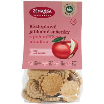 Biopekárna Zemanka Bezlepkové jablčno-pohánkovej bio sušienky 100 g
