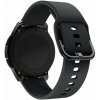 SES Silikónový remienok pre chytré hodinky Samsung Galaxy Watch 6 Classic 47 mm - čierny 14676