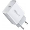 Sieťová nabíjačka UGREEN CD137, 20 W, PD 3.0, USB-C (biela)