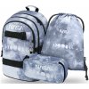 Baagl 3 SET Skate NASA Grey: batoh, peračník, sáčok