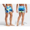 Adidas City Escape Camo 3-Stripes CIX Swim Shorts pánske plavecké šortky XL