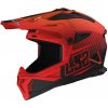 LS2 MX708 FAST II DUCK M.H-V ORANGE RED-06 S