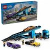 LEGO City 60408 Kamión na prepravu áut so športiakmi
