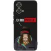 Picasee silikónový čierny obal pre Motorola Moto G24 - Bezďák