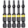 DeWALT DT7393T sada bitů EXTREME TORSION T 10, 50 mm, 5 ks