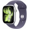 Apple Watch Series 11 46 mm Strieborný hliník s hmlovo fialovým športovým remienkom M/L MEVA4WF/A