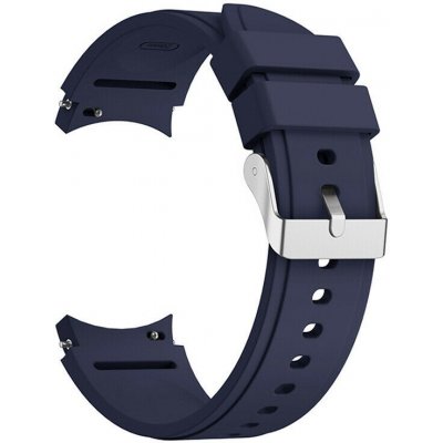 ESES Silikonový řemínek tmavě modrý pro Samsung Galaxy Watch 4/Watch 4 Classic 20mm 1530002272