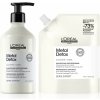 L’Oréal Professionnel Serie Expert L’Oréal Professionnel Serie Expert Metal Detox hĺbkovo čistiaci šampón pre farbené a poškodené vlasy 500 ml + L’Oréal Professionnel Serie Expert Metal Detox hĺbkovo