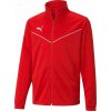 Puma detská mikina polyester červená, veľkosť 128