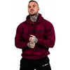 Pánska mikina GymBeam Men‘s PRO Hoodie Burgundy XXL