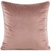Zamatová obliečka na vankúš GAJA 2 - tmavoružová