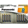 PANASONIC Alkalické baterie Everyday Power LR6EPS/8BW AA 1,5V (Blistr 8ks)