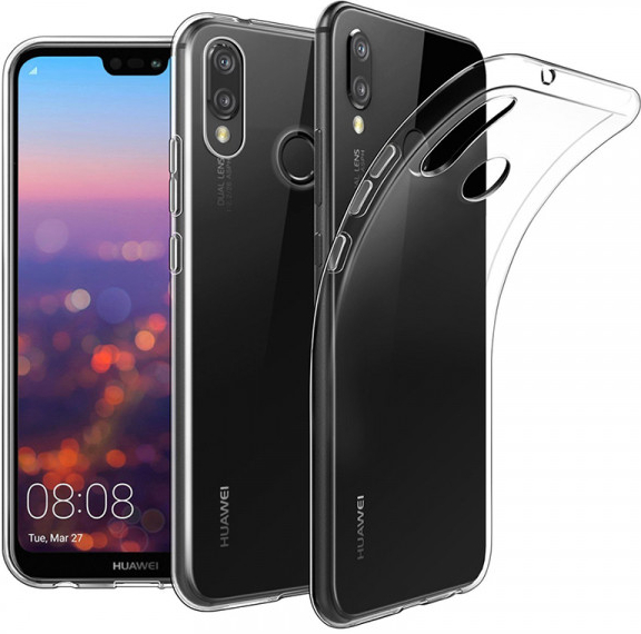 Púzdro SES Silikónové Huawei P20 Lite - čiré