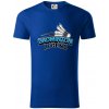 Badminton legend - Tričko z organickej bavlny - 2XL ( Kráľovská modrá )