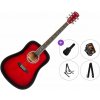 Pasadena PD-10 Premium SET Red Burst Akustická gitara