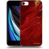 Picasee silikónový čierny obal pre Apple iPhone SE 2020 - Red