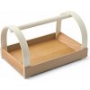 GEJST Drevený podnos Kydo Oak Beige / White
