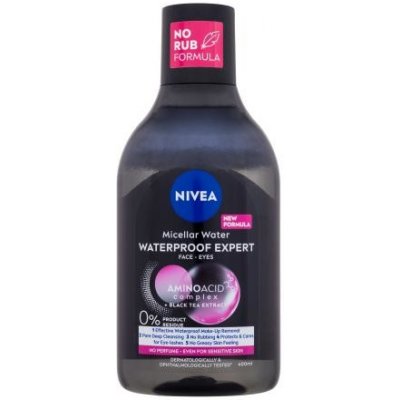 Nivea MicellAIR® Expert Waterproof 400 ml micelárna voda na vodoodolné líčidlá pre ženy