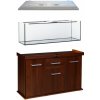 Diversa Solid 150 akváriový komplet rovný višňa 375 l