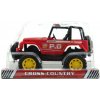 Teddies Auto polícia terénne plast 22cm na zotrvačník asst 2 farby v krabičke