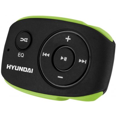 MP3 prehrávač Hyundai MP 312 4GB čierno-zelený (HYUMP312GB4BG)