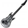 Nafukovacia gitara strieborná 100 cm FOL