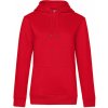 B&C Dámska mikina pre hlavu WW02Q Red XL