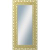 DANTIK - Zrkadlo v rámu, rozmer s rámom 50x100 cm z lišty ROKOKO zlatá hádzaná (2882)