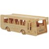 Woodcraft Drevené 3D puzzle Autobus P092