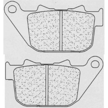 Zadné brzdové doštičky / obloženie CL-Brakes HARLEY DAVIDSON XL Sportster Custom 1200 2000-2003 směs RX3