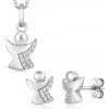 SOFIA strieborný set náušnice a prívesok SJ232325.200+SJ232321.200