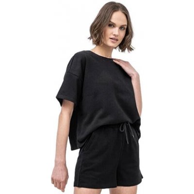 Pieces Dámske tričko PCCHILLI Loose Fit 17118870 Black